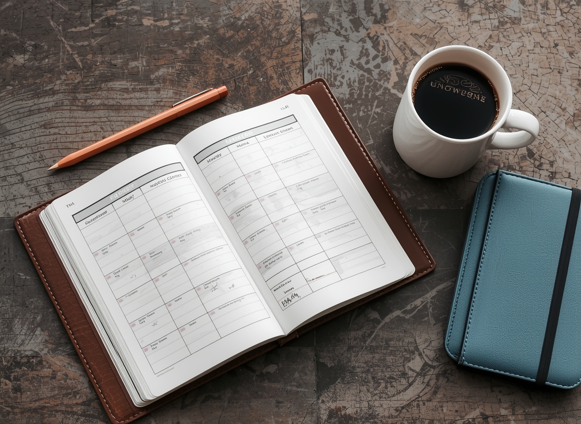 Balanced blocks representing work and rest pacing